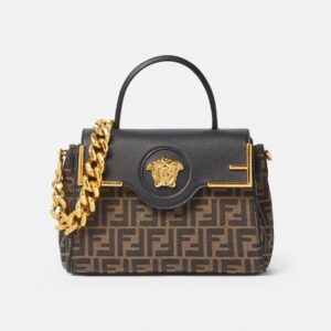 Replica Fendi X Versace Medium Fendace La Medusa Handbag AAAA+